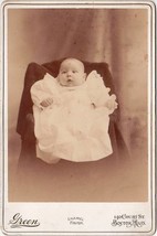 Charles William Pollock Cabinet Card Photo - Boston, Massachusetts - £13.98 GBP