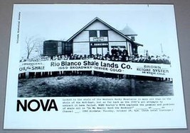 Colorado Rockies Shale Oil   Pbs Tv Promo Photo - £11.71 GBP