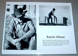 COWBOY CATTLE RANCHING - RANCH ALBUM PBS TV Photo - $14.95