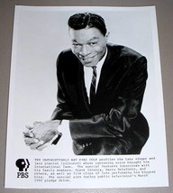 Nat King Cole   Pbs Tv Promo Photo - £11.95 GBP