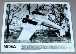 Hurricane Gilbert Tossed Airplane   Nova Pbs Tv Photo - £11.39 GBP