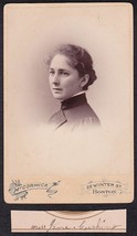 Jane Cushing Cabinet Card Photo   Boston, Massachusetts - £13.98 GBP