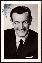 Jerry Kasper Signed Autograph Postcard 1954 Betty White Show - £19.98 GBP