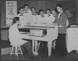 JERRY VIGUE&#39;S CLUB 22 ORCHESTRA 7x9 Photo - Atlantic City NJ (ca. 1951-53) - £31.04 GBP