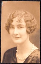 Madeline Edwards Auburn, Maine Class Of 1923 Edward Little High School Photo - £13.98 GBP