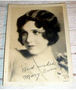 MARY BRIAN - MOVIE ACTRESS Original Promo Photo - $16.95