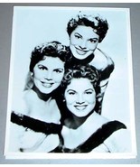 McGUIRE SISTERS - Vintage ABC-TV Pat Boone Show Photo - £19.57 GBP