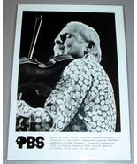 STEPHANE GRAPPELLI - PBS TV Promo Photo - €12,75 EUR