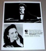 YEVGENY KISSIN &amp; CHERYL STUDER - PBS TV Promo Photo - $14.95