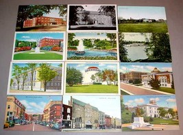 (12) Bangor Maine Antique Postcard Lot #1 - £13.98 GBP