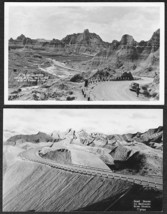 (2) South Dakota Badlands Rppc Postcards - £9.75 GBP