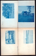 (4) Somerville Ma Pre 1920 Cyanotype Rppc Postcards - £23.94 GBP