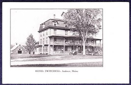 Andover Maine Pre 1920 B&amp;W Postcard   Hotel Twitchell - £10.01 GBP