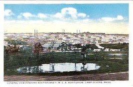 Camp Devens, Ma Pre 1920 Postcard   Infantry Section - $13.75