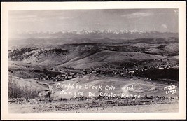 Cripple Creek Colorado Panoramic Town View Rppc Postcard - £11.81 GBP