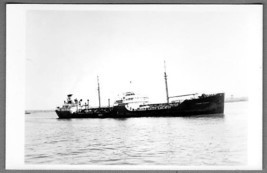 Crown Point Commercial Cargo Tanker Ship Rppc Postcard - £10.19 GBP