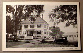 Hampton, Nh 1920s Postcard   Clark&#39;s Tourist Home - £9.82 GBP