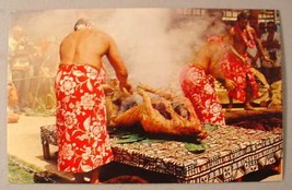 Luau Pig Roast Postcard   Hawaii - £9.76 GBP