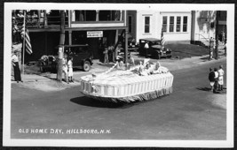 Hillsboro Nh Old Home Day 1930s Event Rppc Postcard   Young Beauties Royalty - £13.98 GBP