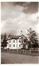 Lubec, Maine Rppc Photo Postcard   Old High School (1920s) - £12.96 GBP