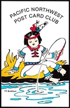 Pacific Northwest Post Card Club Series 1 No. 4 Artist Signed - £9.63 GBP