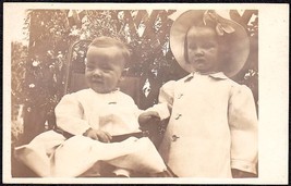 Thomas C. &amp; Frances B. Mc Kee Downs Kansas 1909 Rppc Postcard - £13.51 GBP