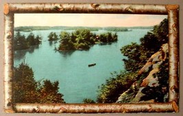 Thousand Islands Postcard   Picturesque America #2 - $12.25