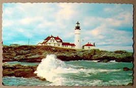 Portland Head Maine Lighthouse Postcard #M 1733 - £9.79 GBP
