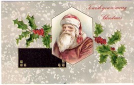 Pre 1910 Smiling Santa Postcard   John Winsch Exc! - £27.94 GBP