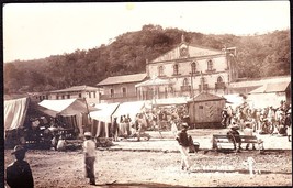 Tamazunchale Mexico Rppc Busy Downtown Market Scene - £19.61 GBP