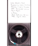 LUTON MANDOLIN BAND REEL TO REEL TAPE - A.V.R.O. Broadcast (1955) - $67.91 CAD