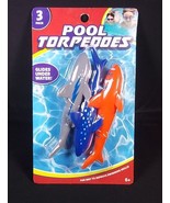 Shark Pool Torpedoes Dive Characters 3 pack NEW - £7.43 GBP