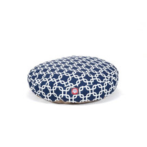 MajesticPet 30 in. Links Round Pet Bed Navy Blue - Small - $121.81 CAD