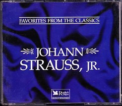Johann Strauss Jr. 2 Cd Reader&#39;s Digest Set   Favorites From Classics - £9.64 GBP