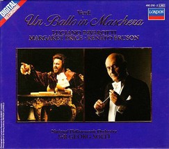 Verdi Un Ballo In Maschera Cd Box Set   Pavarotti / Price / Bruson / Solti - £12.58 GBP