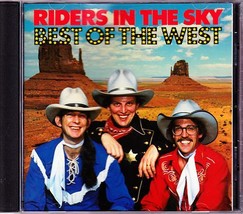 Riders In The Sky Cd Best Of The West   Rounder 11517 - £10.00 GBP
