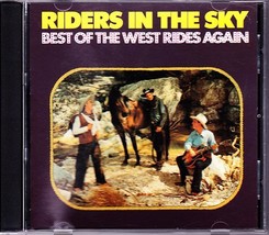 Riders In The Sky Cd Best Of The West Rides Again   Rounder 11524 - £10.02 GBP