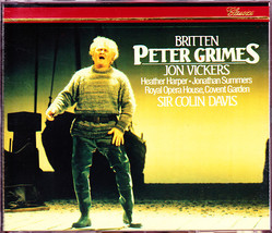 Britten Peter Grimes 2 Cd Set Jon Vickers, Colin Davis   Philips 432 578 2 - £15.67 GBP