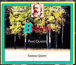 EASTMAN QUARTET 2 CD Brahms Piano Quartets - VoxBox CDX-5052 - £10.18 GBP