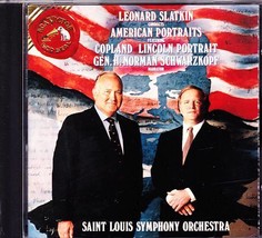 ST. LOUS S.O. SLATKIN CD Conducts American Portraits - Gen. Norman Schwarzkopf - £9.79 GBP