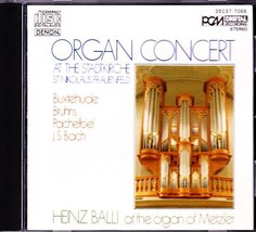 Heinz Balli Cd Japan Import Organ Concert At Stradtkirche   Denon 38 C37 7068 - £9.79 GBP