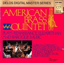 American Brass Quintet Cd Japan Import Plays Renaissance Elizabethian Baroque - £15.46 GBP