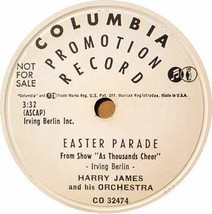 Harry James Orch. 78 Rpm   Easter Parade - £12.42 GBP