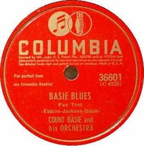 Count Basie 78 Rpm   Basie Blues / Outskirts Of Town - £10.93 GBP