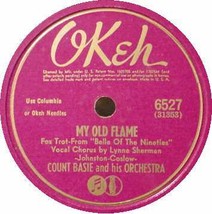 Count Basie 78 Rpm   My Old Flame / Tom Thumb - £10.76 GBP