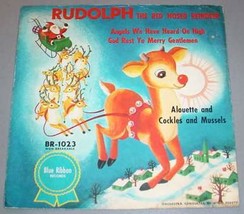 Rudolph Red Nosed Reindeer 78 Rpm Sleeve Only - £10.75 GBP