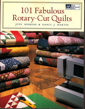 101 Fabulous Rotary-Cut Quilts by Hopkins &amp; Martin (1998,Quilting Paperback) - £4.00 GBP
