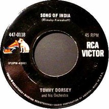 Tommy Dorsey &amp; Orchestra 45 Rpm   Song Of India - £10.17 GBP
