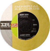 Johnny Rivers 45 Rpm   Muddy River / Resurrection - £10.98 GBP