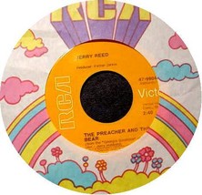 JERRY REED 45 RPM - Preacher and the Bear / Amos Moses - £9.79 GBP